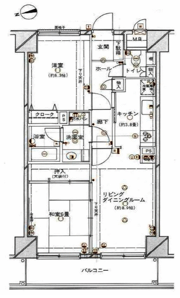 高崎市マンション エクレール高崎