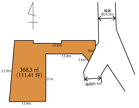小八木C区画図