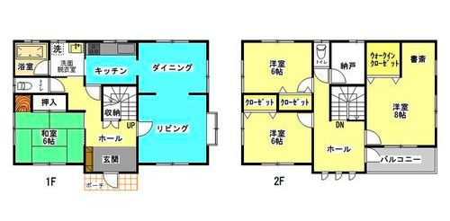高崎市浜尻町 間取り図