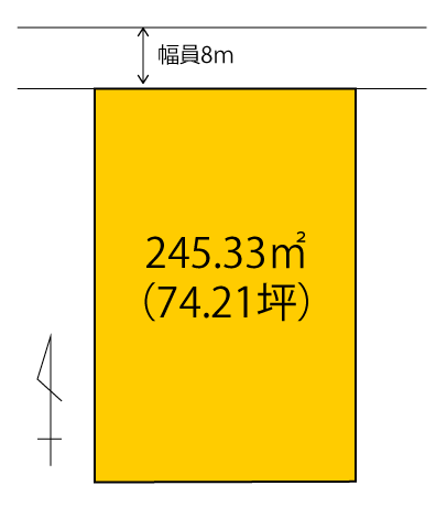 菅谷町区画図