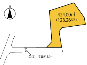 土地　群馬県高崎市本郷町