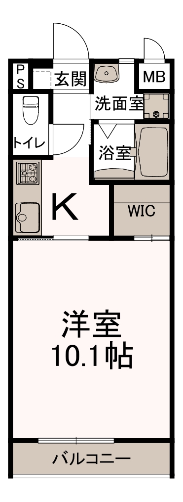 小諸市　A棟　間取り図