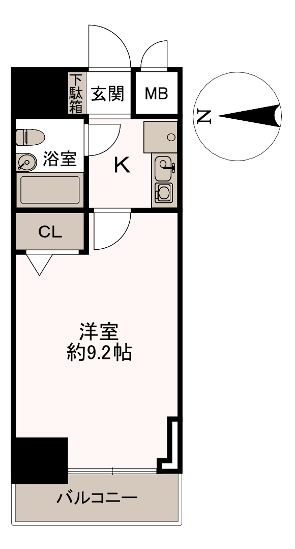 鞘町シティハウス　間取り