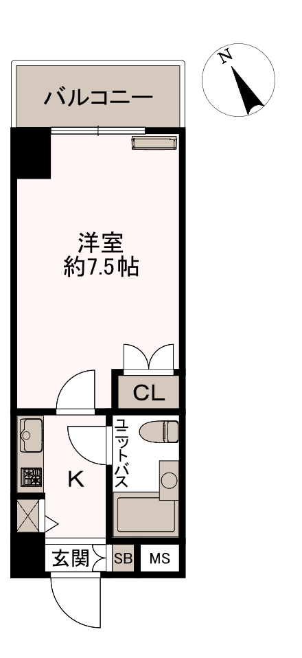 藤和シティコープ新前橋の間取り図
